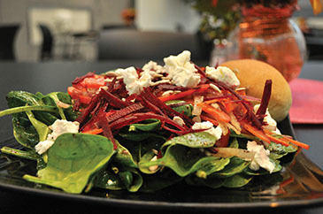 Recipes From The Winter Garden Cafe Vegetable Stick Salad Currier Museum Of Art