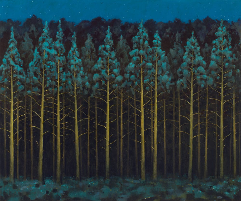 Trees, Nicolas Party, 2025. Courtesy of the artist and kaufmann repetto (Milan and New York).